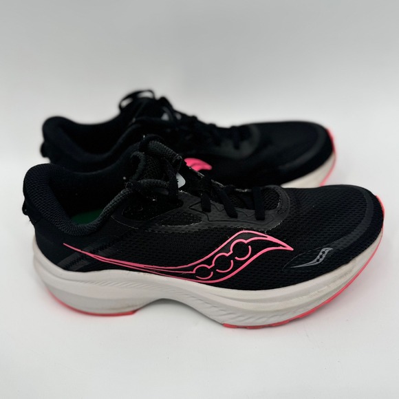 Saucony Shoes - Saucony Axon 3 Women's Running Shoes Black Pink Size‎ 9 Lightweight
